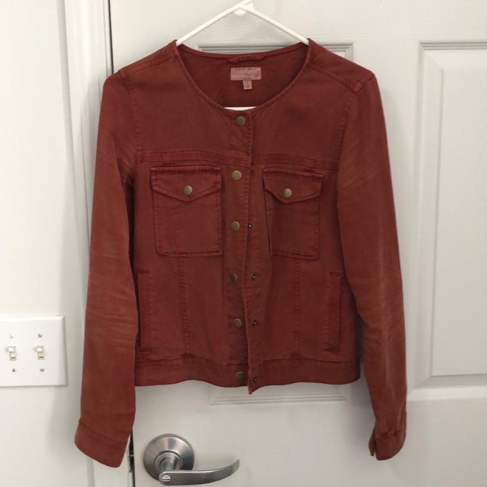Copper jacket lucky brand size small